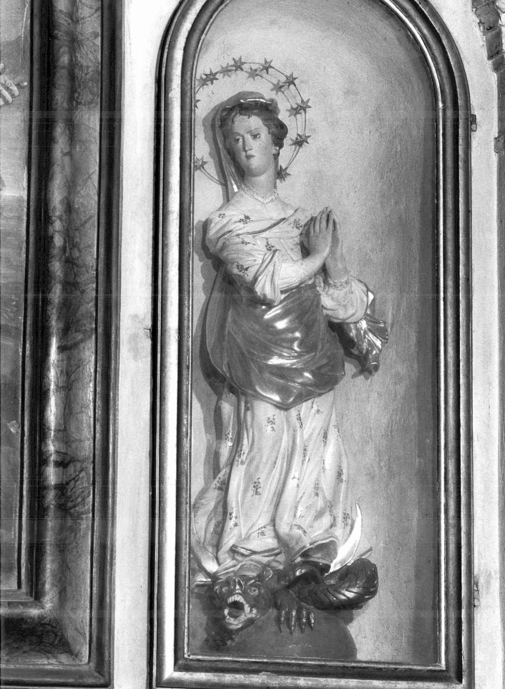 Immacolata Concezione (statua, opera isolata) - bottega lombarda (sec. XVIII)