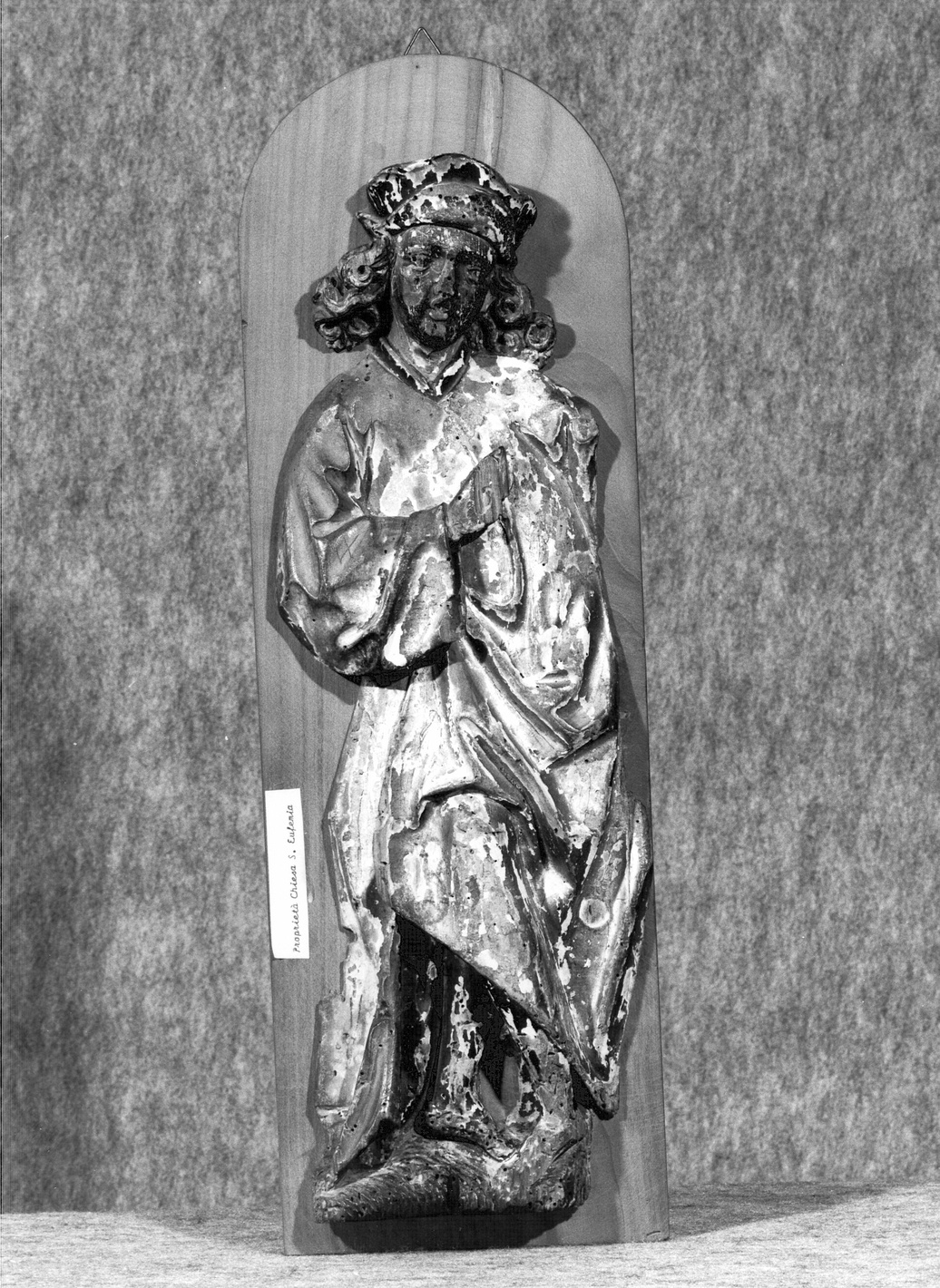 San Luca Evangelista (statua, opera isolata) - bottega tedesca (primo quarto sec. XVI)