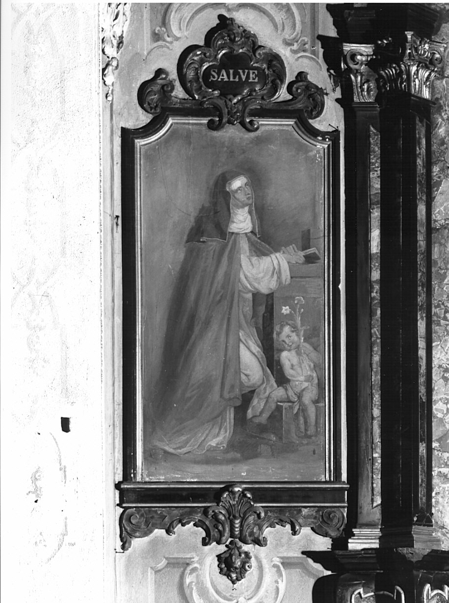 Santa Caterina da Siena (dipinto, elemento d'insieme) - ambito valtellinese (sec. XVIII)
