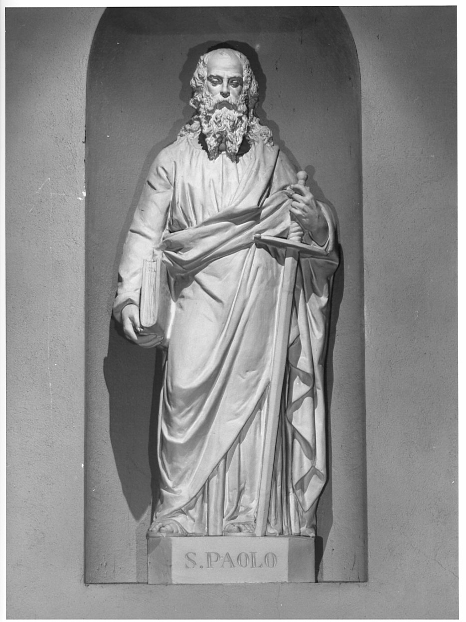 San Paolo (statua, opera isolata) - bottega lombarda (sec. XIX)