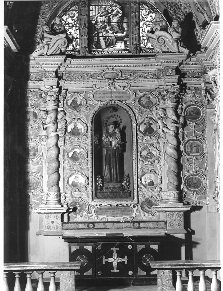 altare, complesso decorativo - ambito valtellinese (seconda metà sec. XVII)