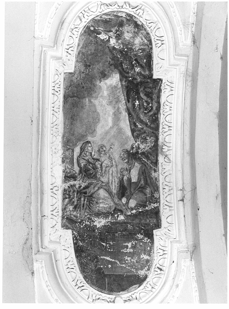Sacra Famiglia (dipinto, opera isolata) - ambito lombardo (sec. XIX)