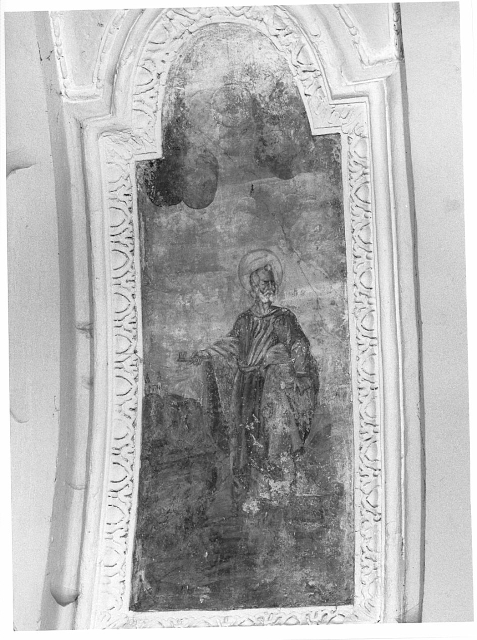San Pietro Apostolo (dipinto, opera isolata) - ambito lombardo (sec. XIX)