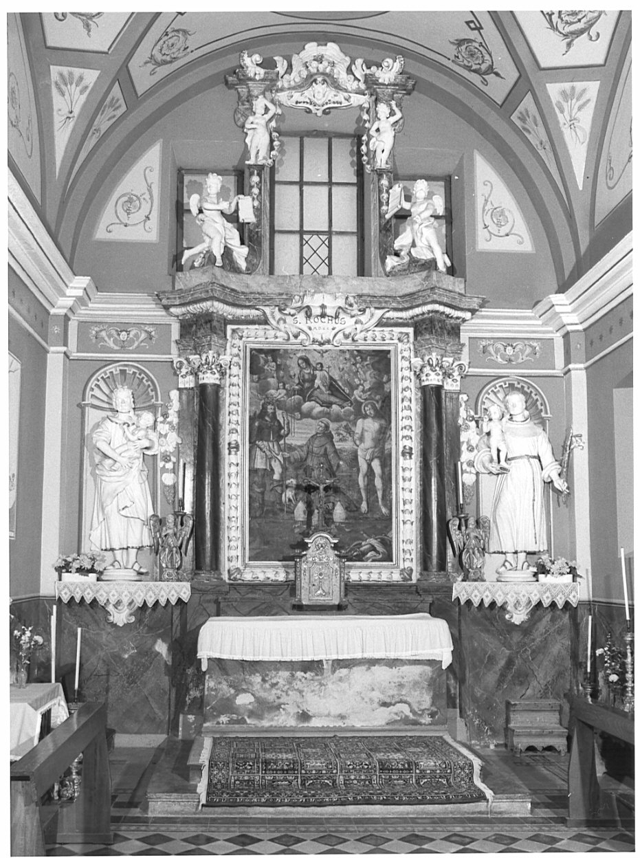 altare, complesso decorativo - ambito lombardo (sec. XVIII)
