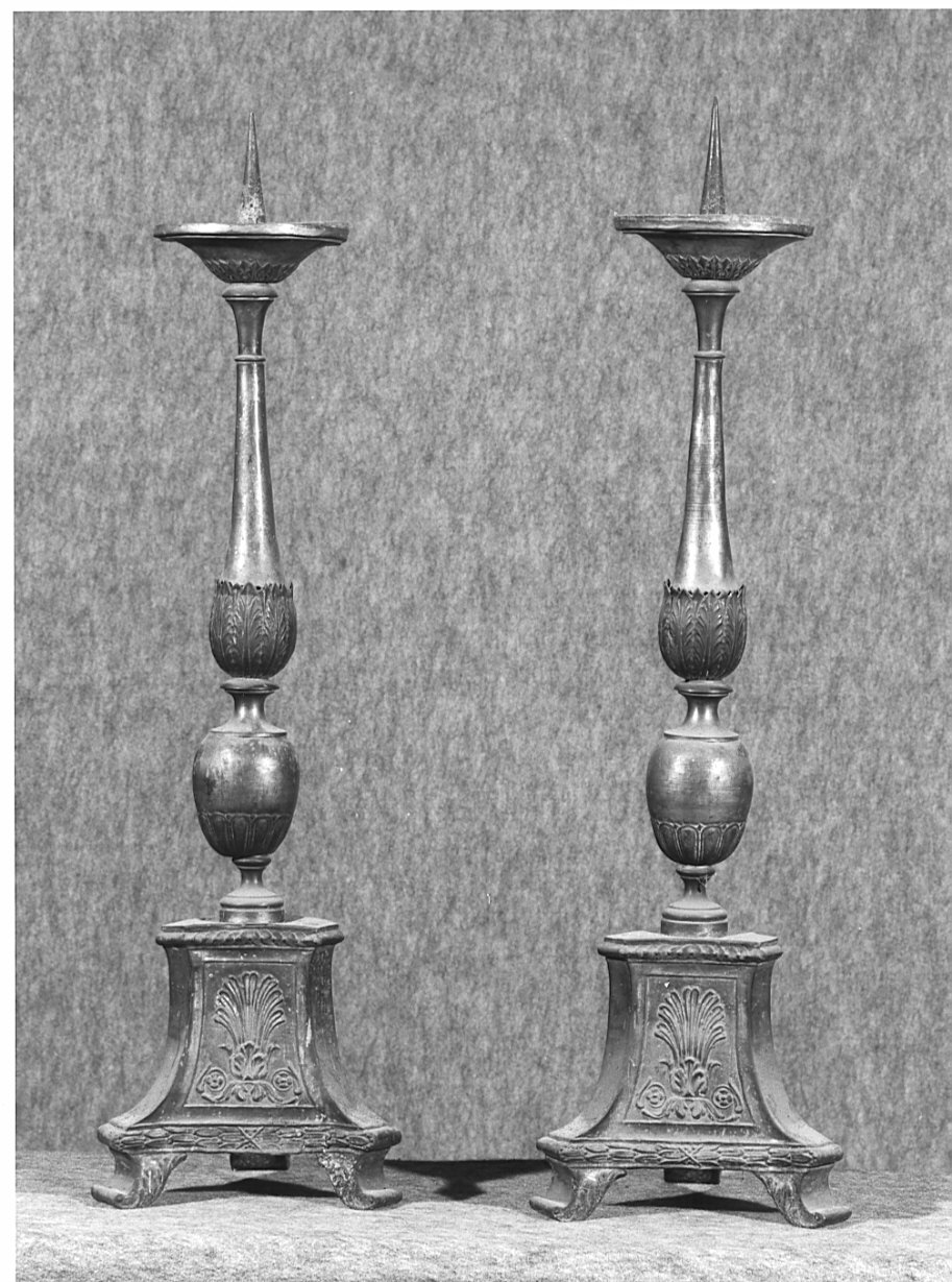 candelabro, serie - ambito lombardo (sec. XIX)