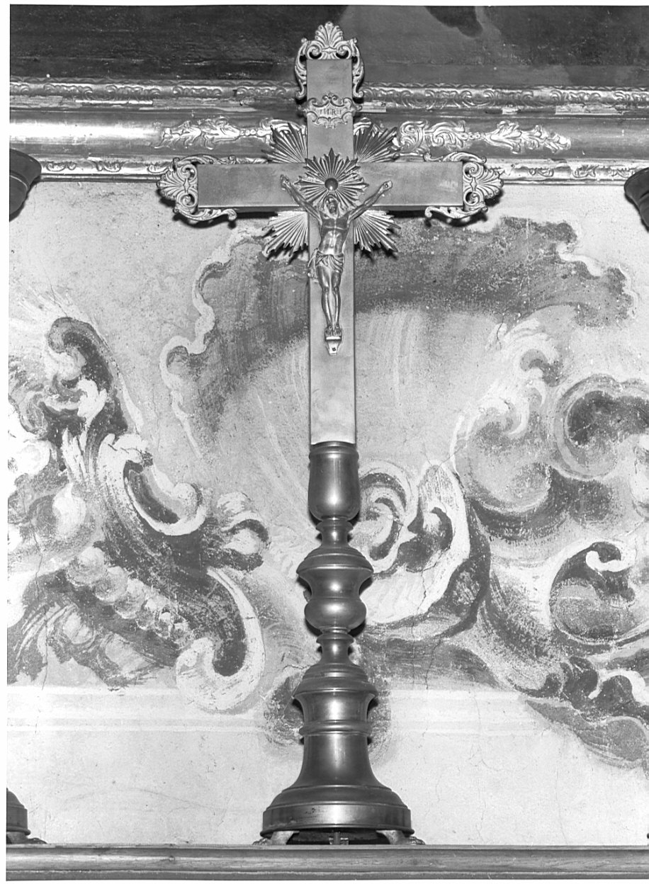 croce d'altare, serie - bottega lombarda (sec. XIX)
