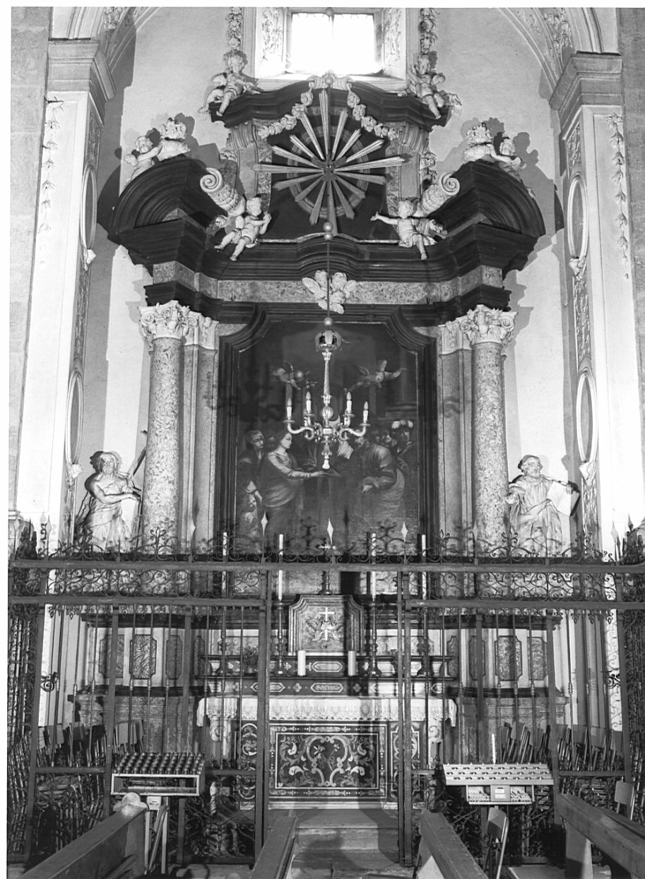 altare, complesso decorativo - ambito valtellinese (sec. XVIII)