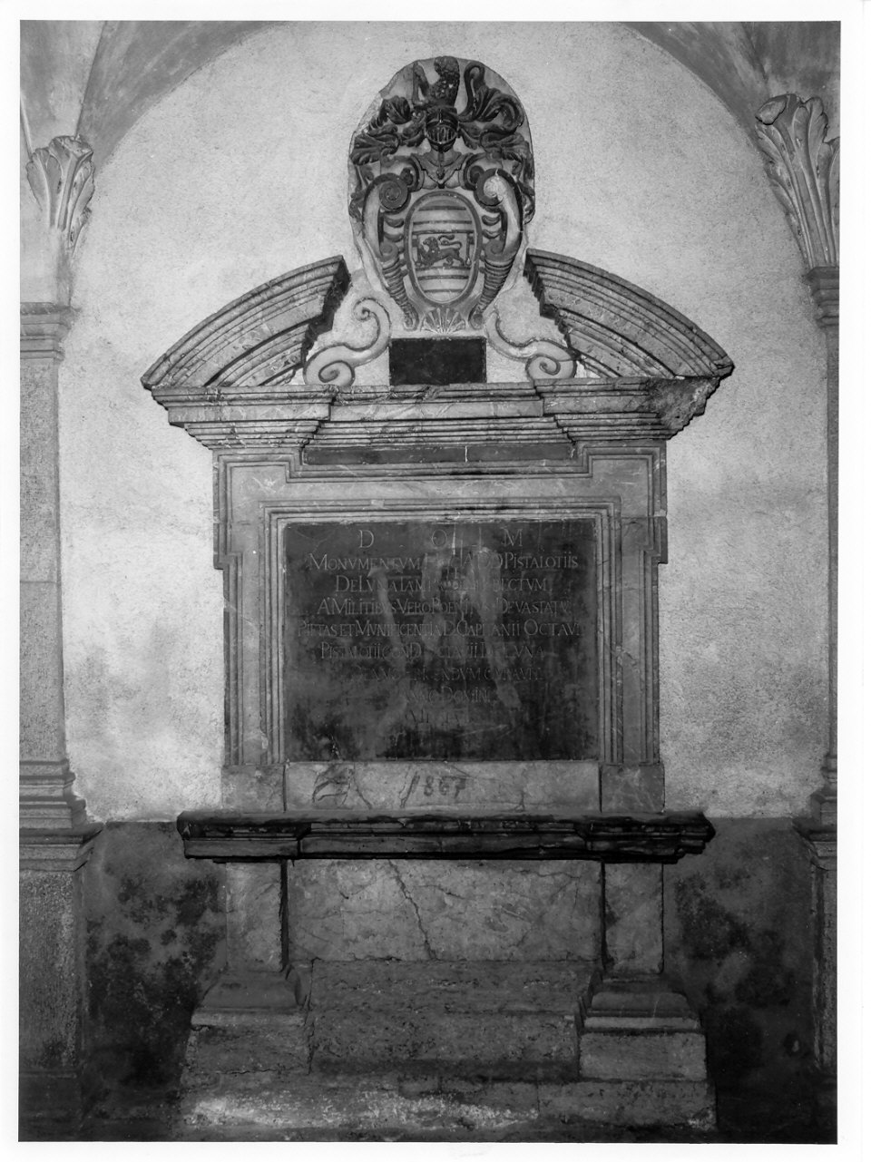 monumento funebre, opera isolata - ambito lariano (sec. XVII)