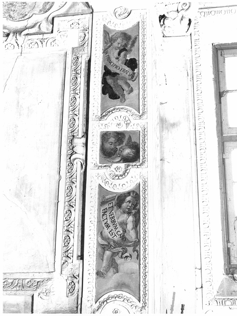 angioletti e cherubini (dipinto, elemento d'insieme) - ambito lombardo (prima metà sec. XVII)