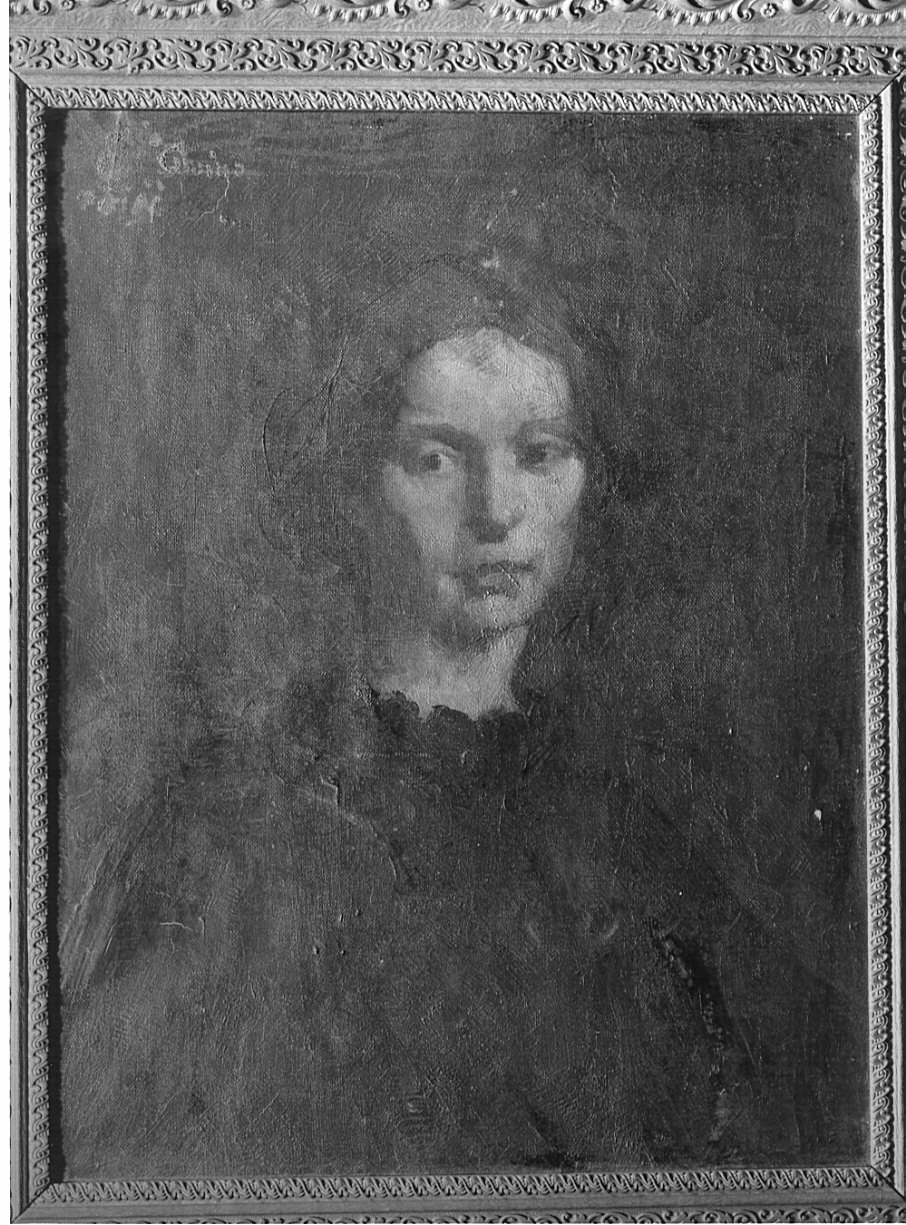 ritratto di donna (dipinto, opera isolata) - ambito italiano (primo quarto sec. XX)