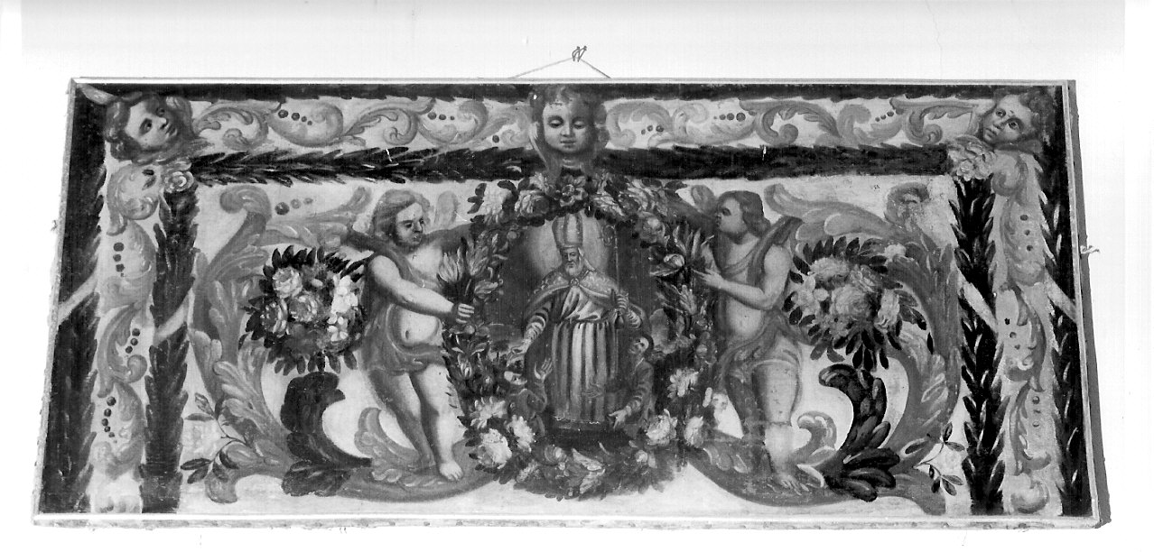 San Gottardo (paliotto - a pannello piano, opera isolata) - bottega lombarda (sec. XVIII)