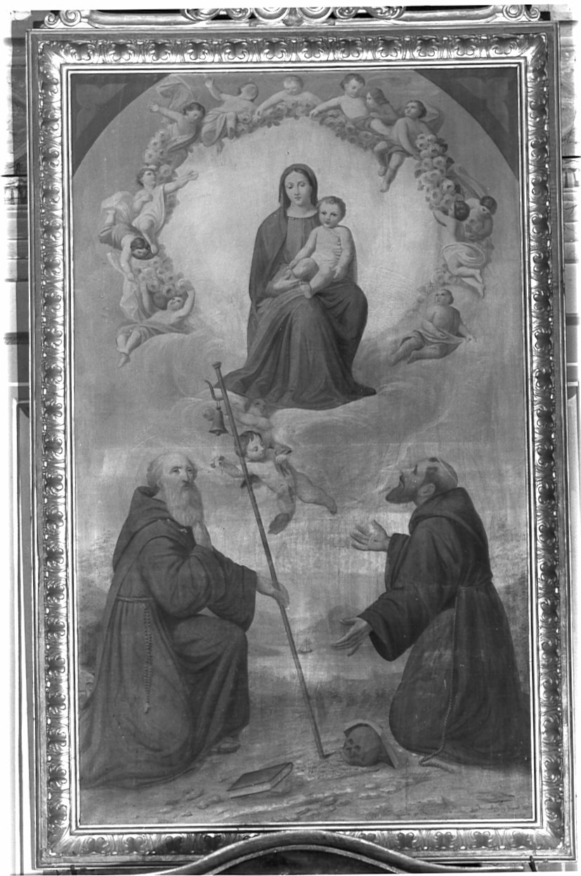 Madonna con Bambino e Santi (dipinto, opera isolata) - ambito lombardo (fine/inizio secc. XIX/ XX)