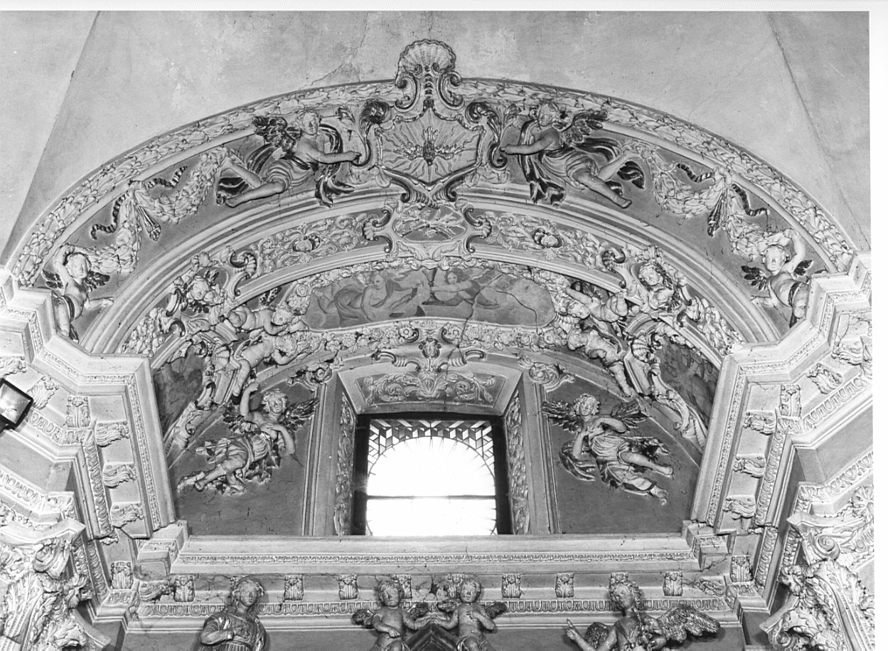 angeli e motivi decorativi fitomorfi (decorazione plastico-pittorica, complesso decorativo) di Zermella Lorenzo (e aiuti) (sec. XVIII)
