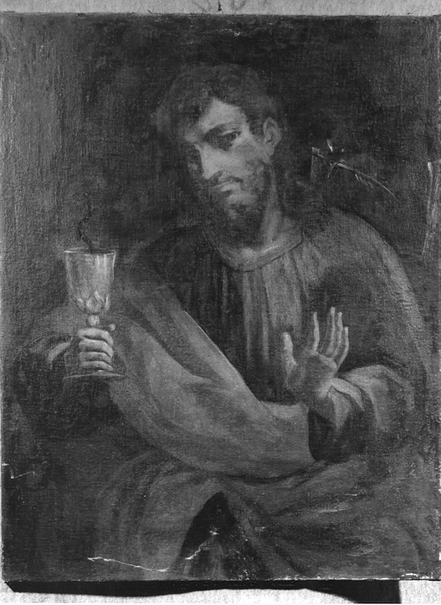 San Giovanni Evangelista (dipinto, opera isolata) - ambito lombardo (fine/inizio secc. XVII/ XVIII)