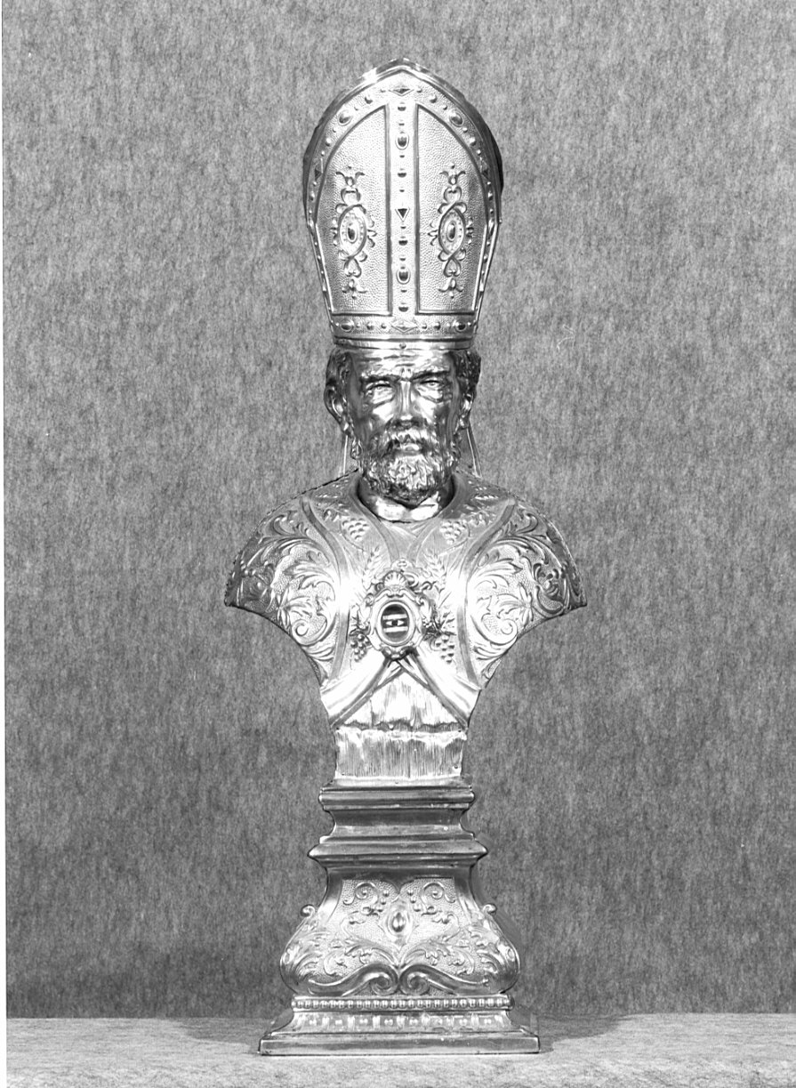 reliquiario - a busto, serie - bottega lombarda (sec. XX)