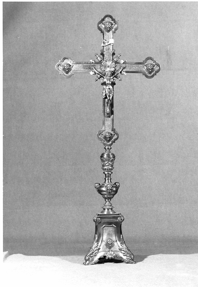 croce d'altare - ambito valtellinese (sec. XIX)