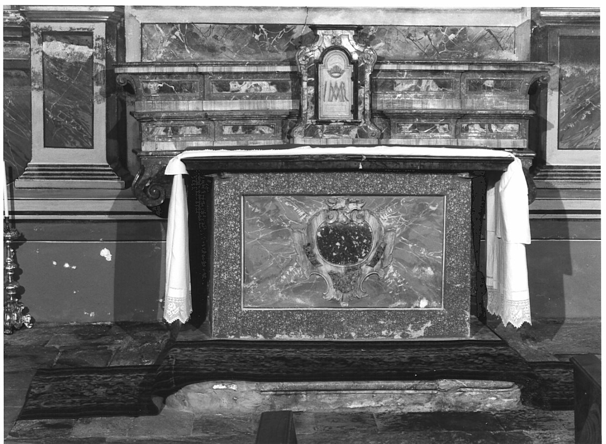 altare, opera isolata - ambito lombardo (sec. XVIII)
