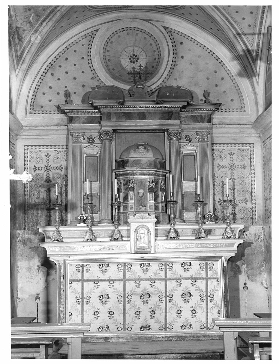 altare maggiore, opera isolata - bottega lombarda (primo quarto sec. XVII)