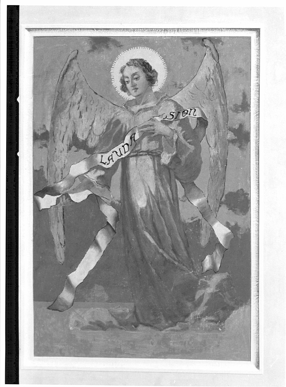 angelo (dipinto, opera isolata) - ambito lombardo (primo quarto sec. XX, sec. XX)