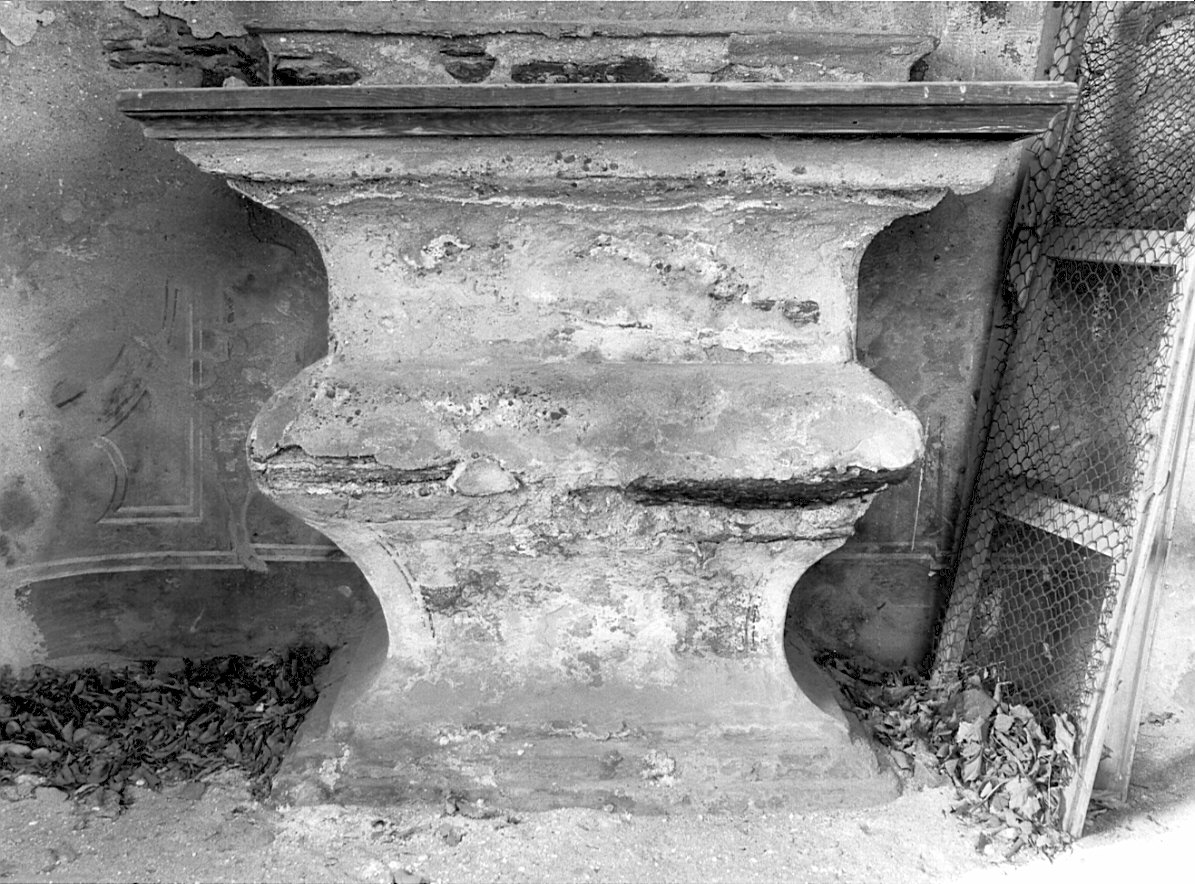 altare, opera isolata - ambito valtellinese (sec. XVIII)