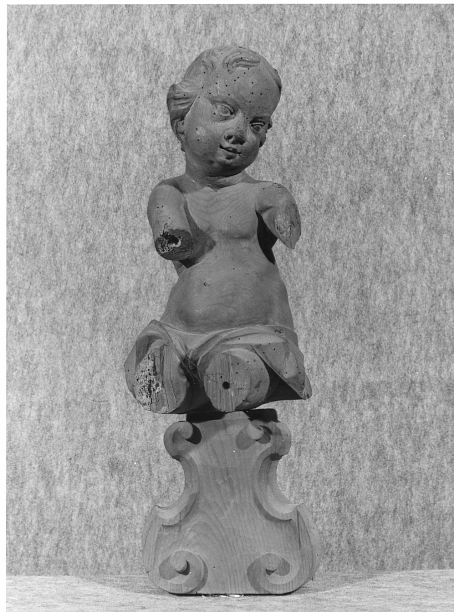 cherubino (scultura, opera isolata) - ambito lombardo (prima metà sec. XVIII)