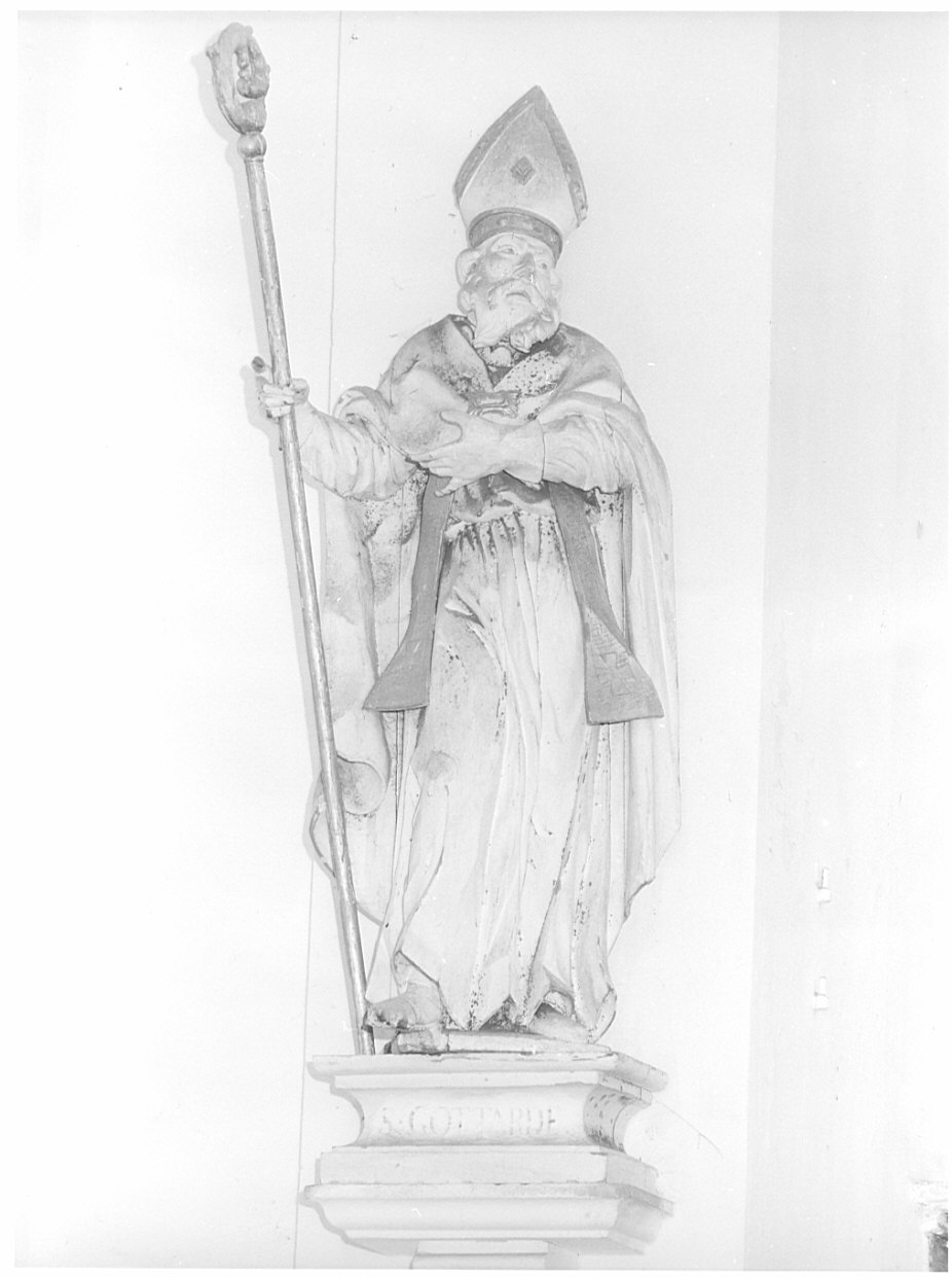 San Gottardo (statua, opera isolata) - ambito valtellinese (sec. XVIII)