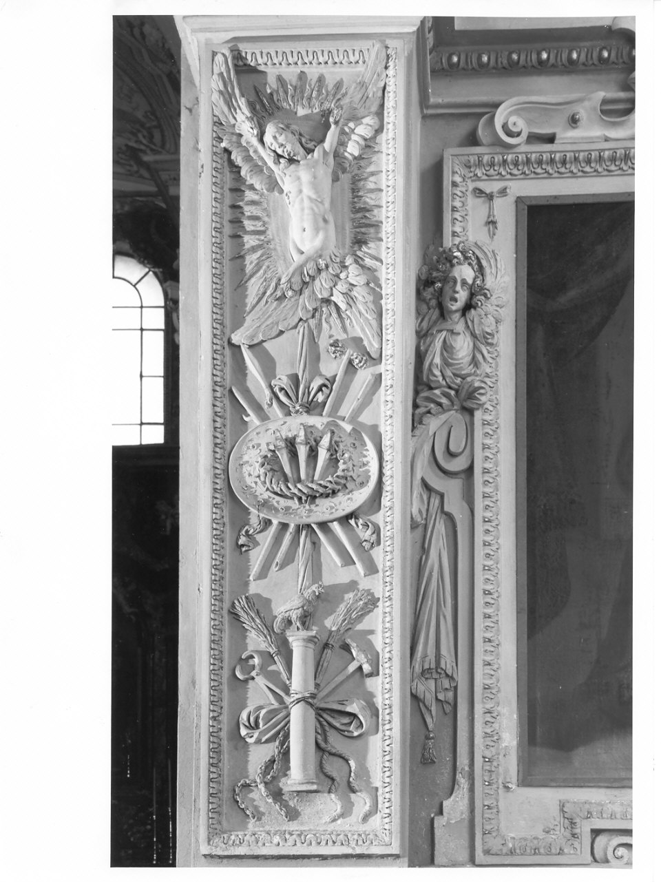 rilievo, elemento d'insieme di Casella Alessandro (sec. XVII)