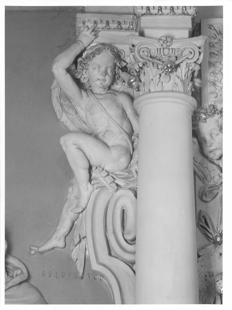 angioletto (statua, elemento d'insieme) di Casella Alessandro (sec. XVII)