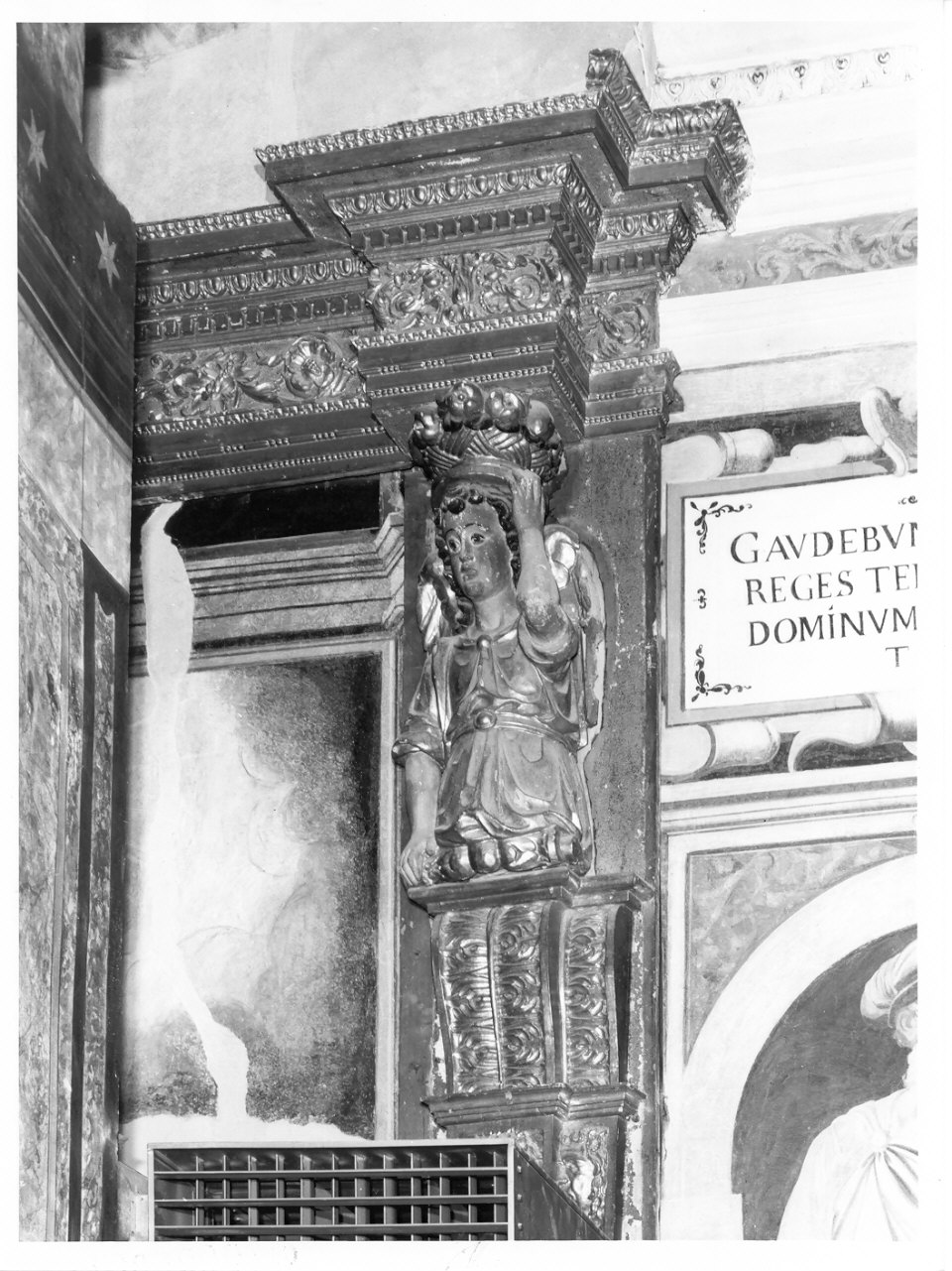 cornice di pala d'altare, opera isolata - ambito comasco (sec. XVII)