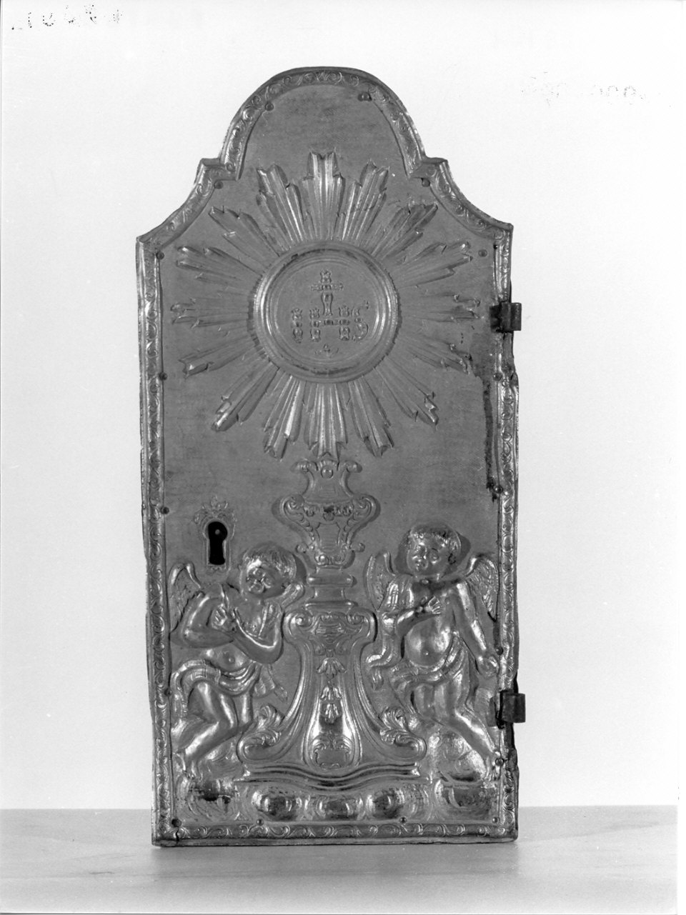 sportello di tabernacolo, opera isolata - bottega lombarda (prima metà sec. XVIII)