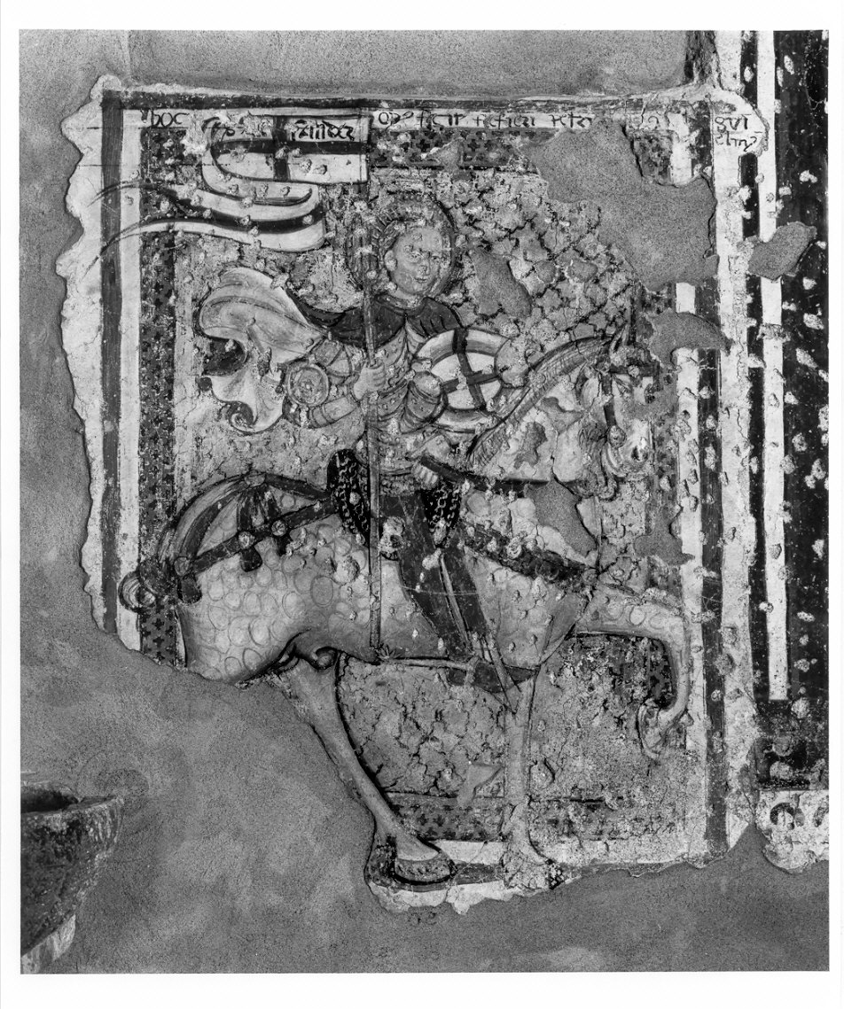 Sant'Alessandro a cavallo (dipinto, opera isolata) - ambito lombardo (fine/inizio secc. XV/ XVI)