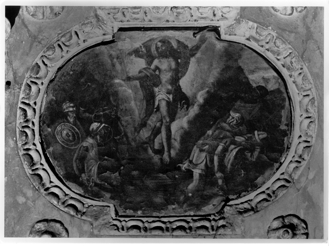 resurrezione di Cristo (dipinto, elemento d'insieme) - ambito lombardo (primo quarto sec. XVII)