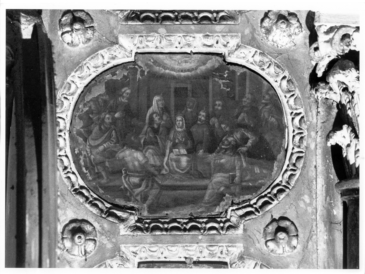 Pentecoste (dipinto, elemento d'insieme) - ambito lombardo (primo quarto sec. XVII)