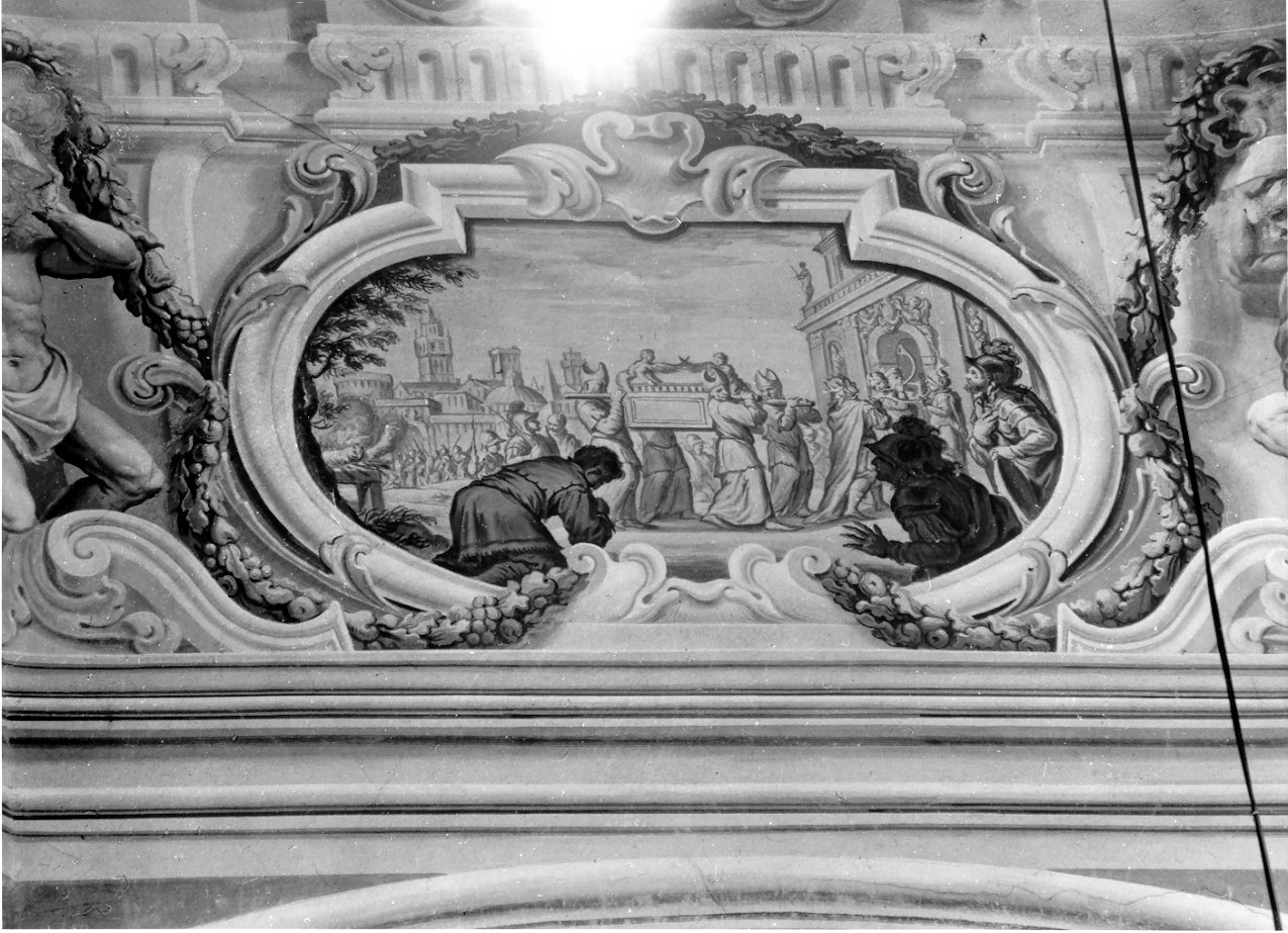 arca dell'alleanza (dipinto, elemento d'insieme) di Brina Giuseppe (sec. XVIII)