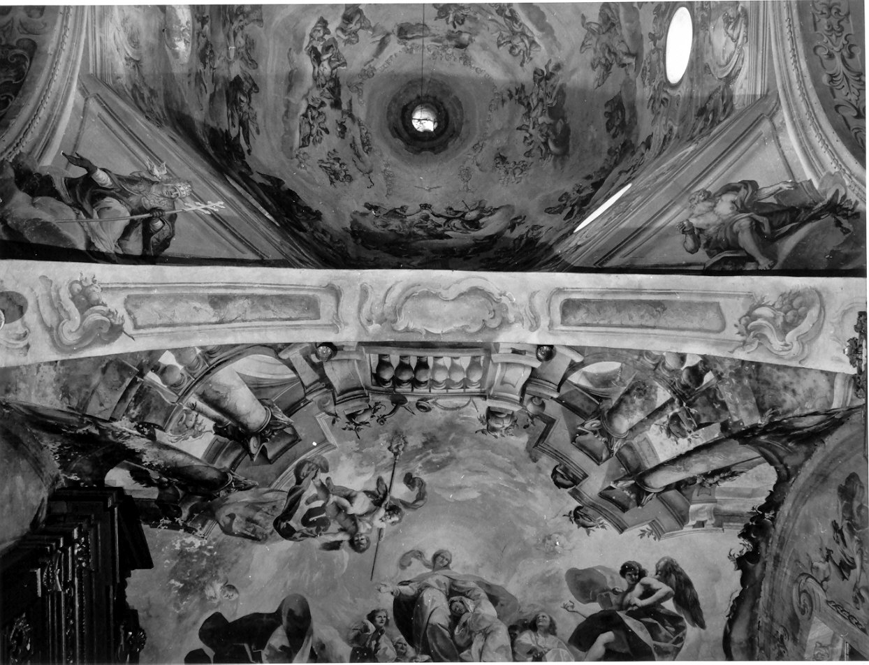 motivi decorativi a finto marmo (dipinto, elemento d'insieme) di Porro Giuseppe (sec. XVIII)