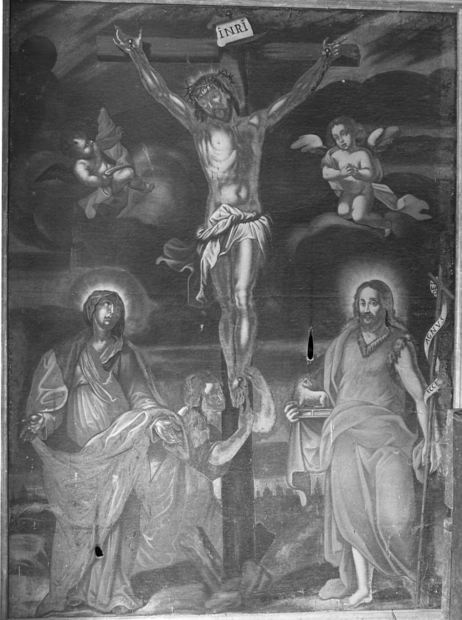 Crocifissione (dipinto) - ambito Italia settentrionale (seconda metà sec. XVII)