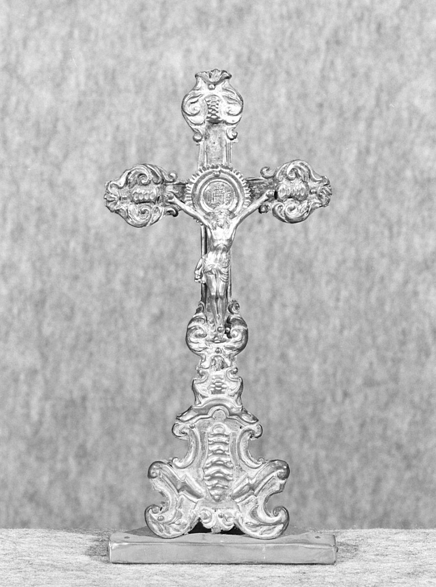 croce d'altare - ambito lombardo (seconda metà sec. XVIII)