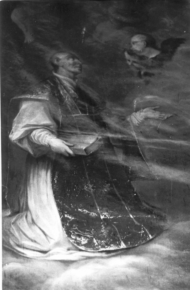 San Carlo Borromeo (dipinto, elemento d'insieme) - ambito lombardo (sec. XVII)