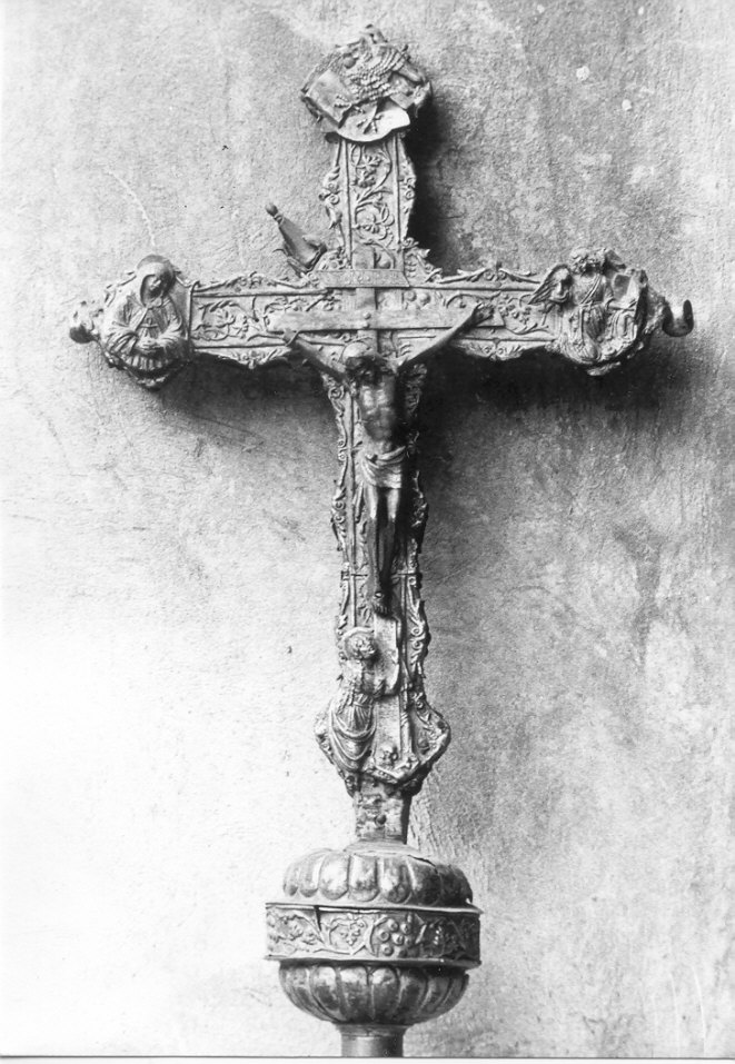 croce processionale - ambito lombardo (sec. XVI)