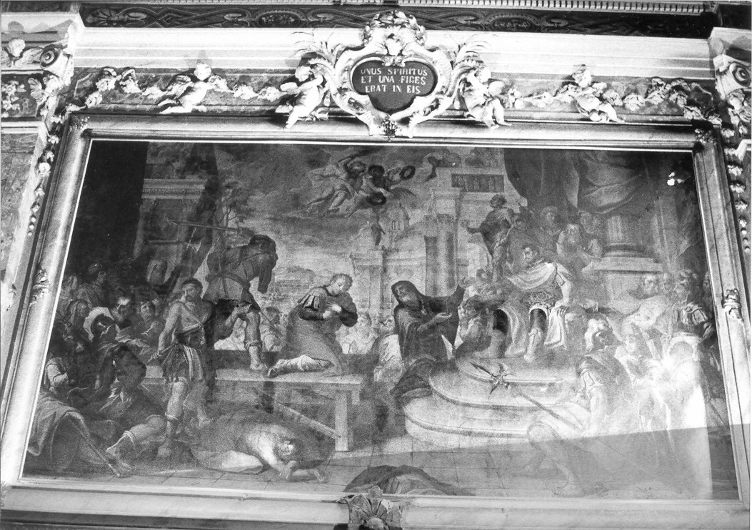Martirio dei Santi Protasio e Gervasio (dipinto, pendant) di Prina Giuseppe (sec. XVIII)