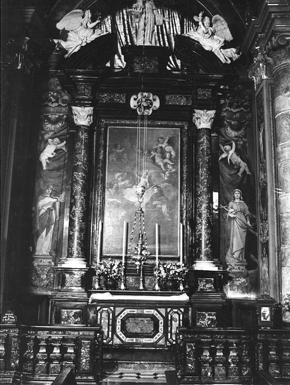 altare, complesso decorativo - bottega lombarda (metà sec. XVII)