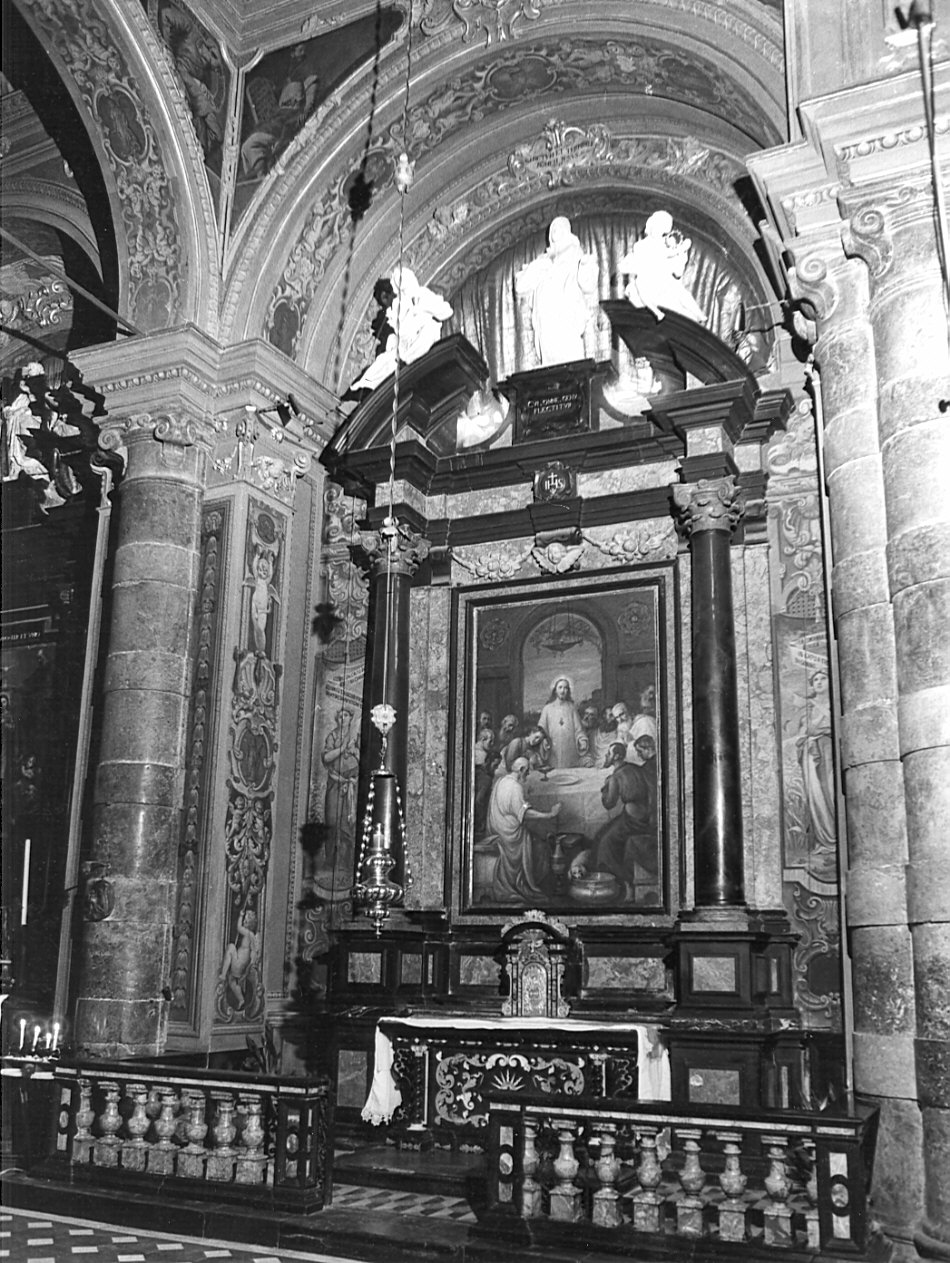 altare, complesso decorativo - bottega bergamasca, bottega bresciana (sec. XVII)