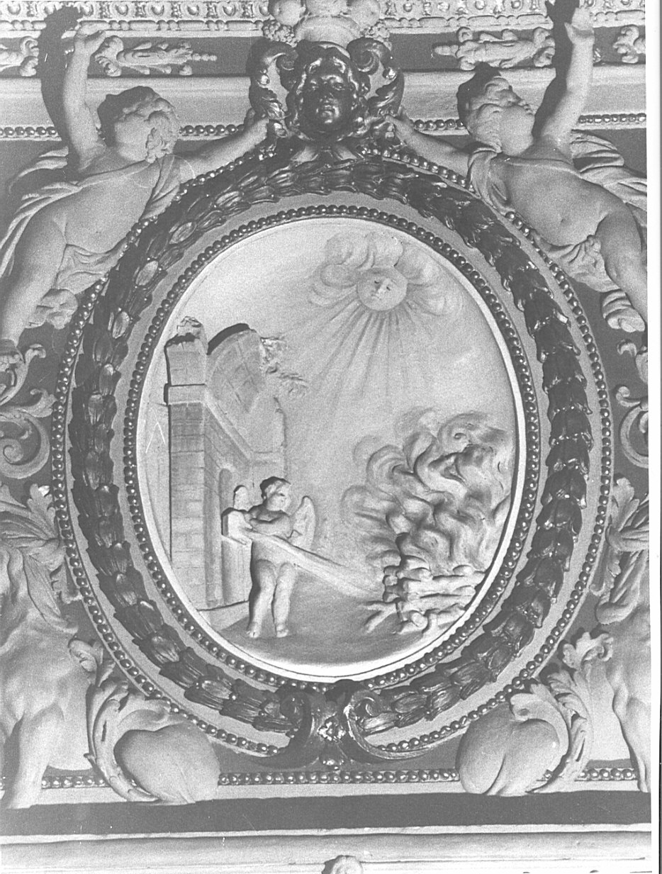 scena allegorica (rilievo, elemento d'insieme) di Sala Giovanni Angelo (maniera) (fine sec. XVII)