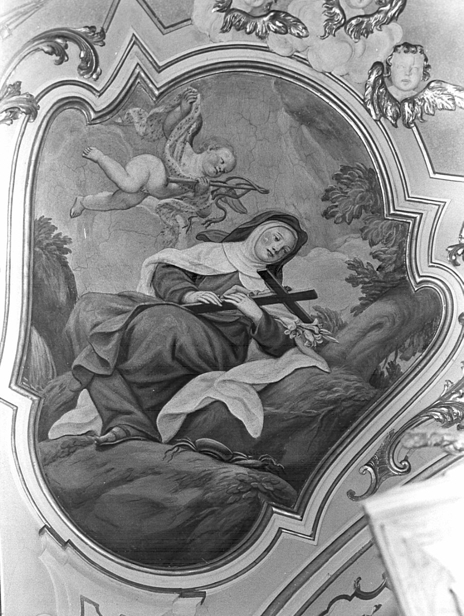 Santa Rosa da Viterbo (dipinto, elemento d'insieme) di Quaglio Giulio (attribuito) (sec. XVIII)