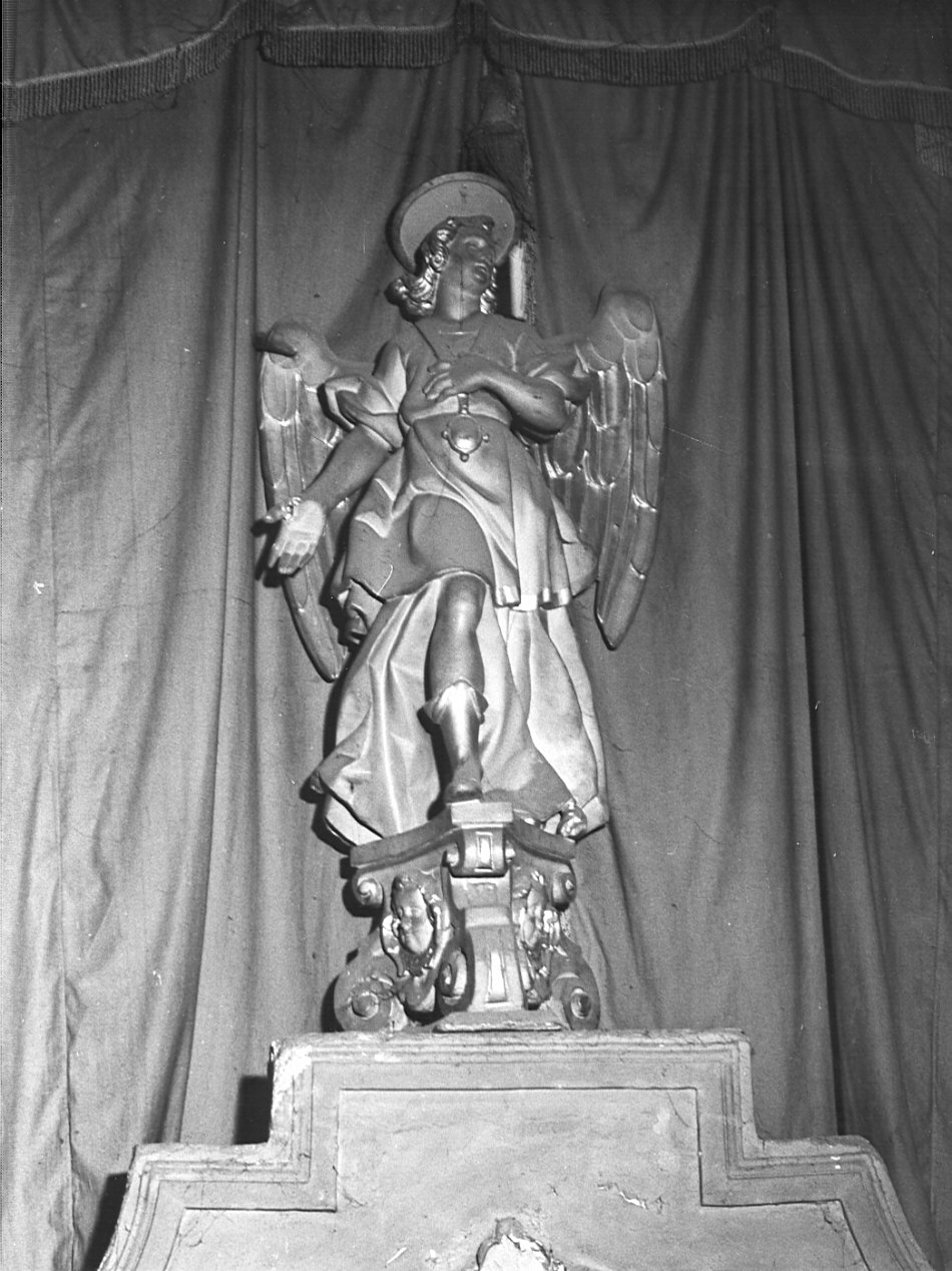 statuetta, coppia - bottega bergamasca (sec. XVIII)