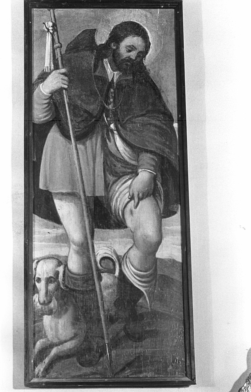 San Rocco (dipinto, opera isolata) - ambito bergamasco (ultimo quarto sec. XVII)