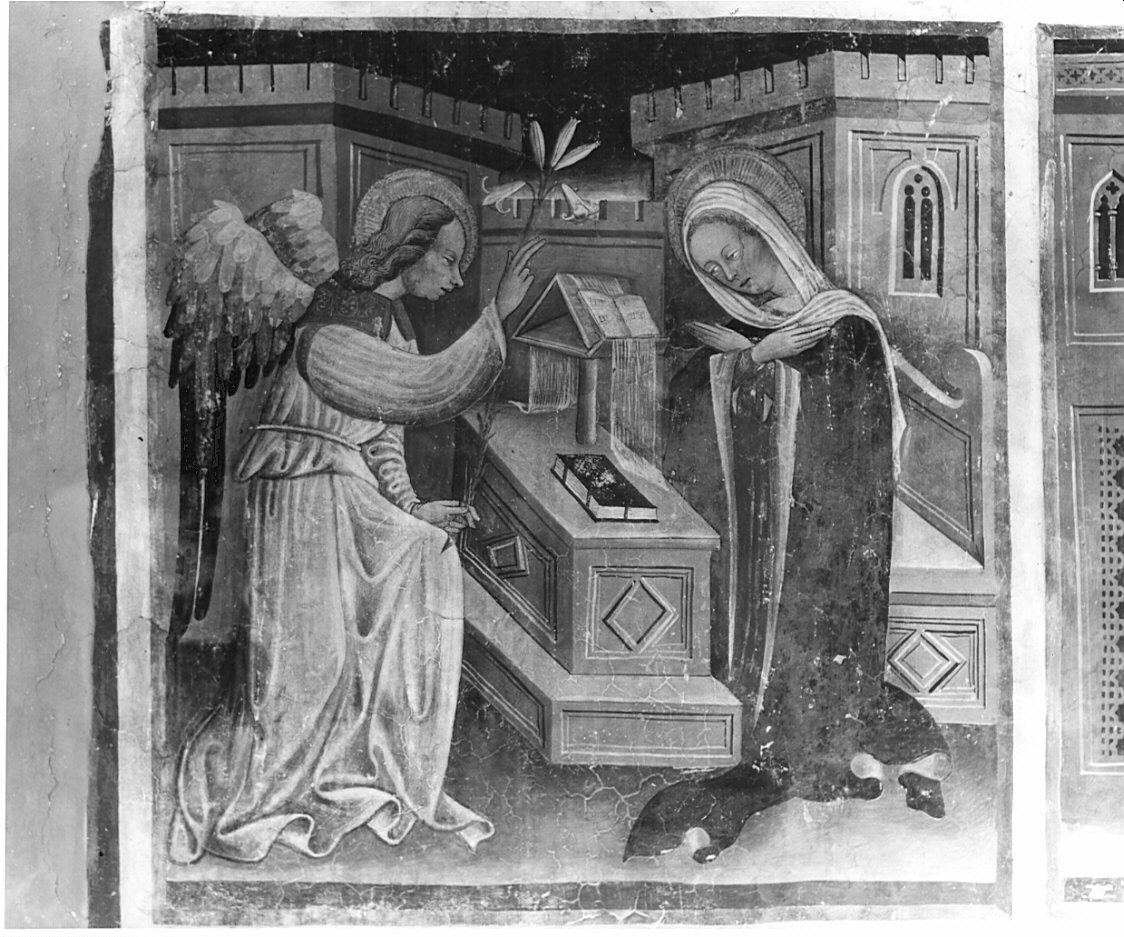 storie della vita di Gesù (dipinto, ciclo) di Borlone Jacopo (attribuito), Busca Giacomo (attribuito) (sec. XV)