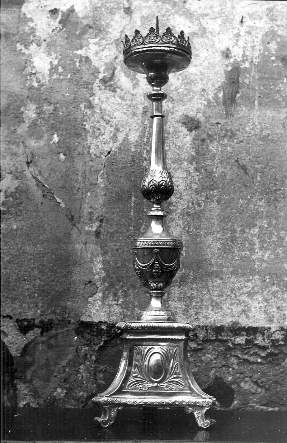 candelabro, serie - bottega bergamasca (sec. XIX)