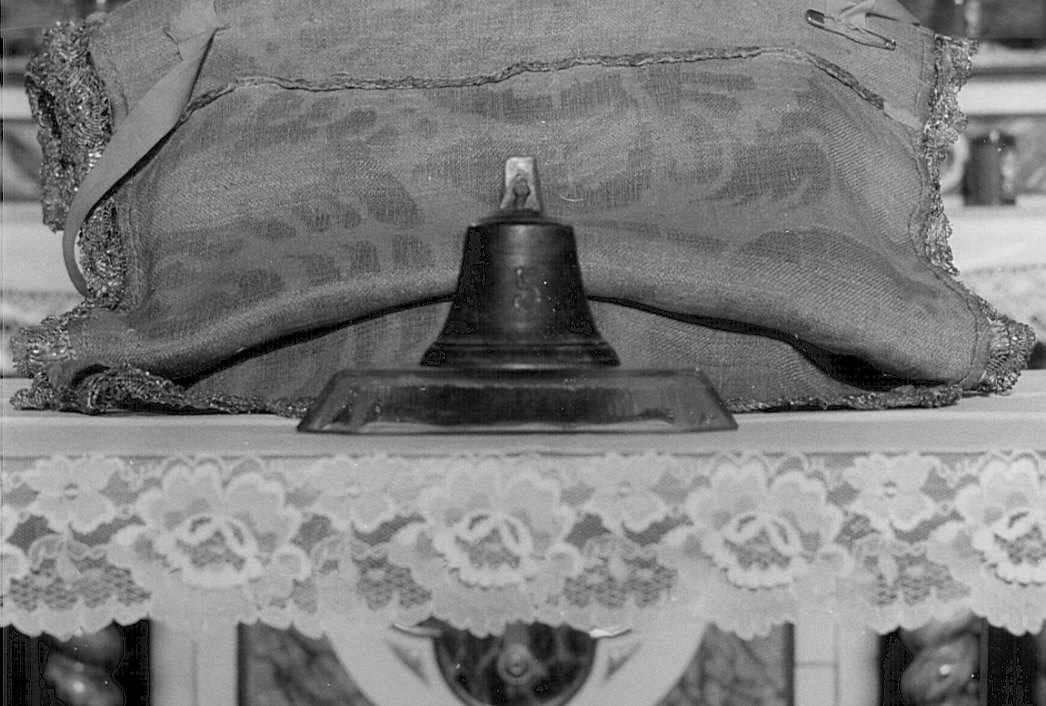 campanello d'altare, opera isolata - bottega bergamasca (sec. XIX)