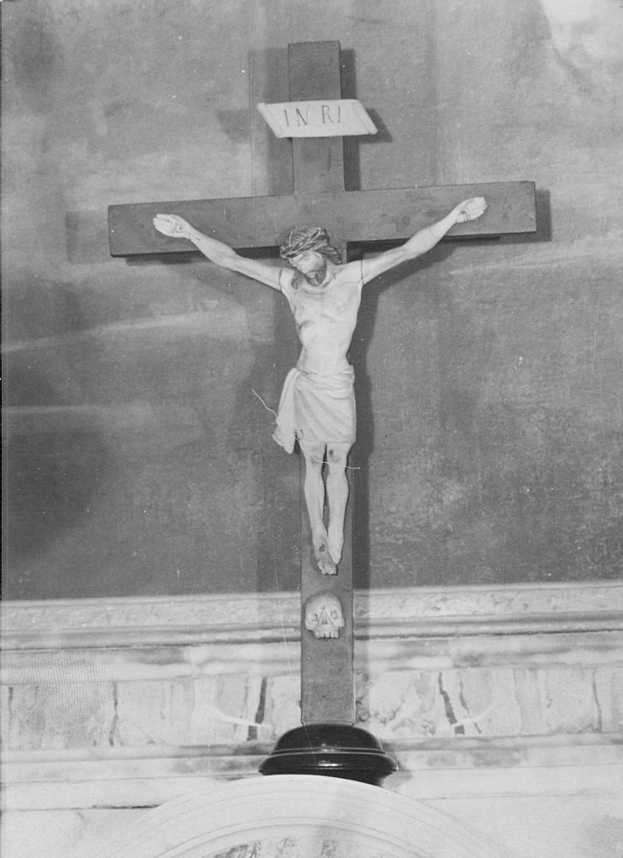 croce d'altare, opera isolata - bottega bergamasca (sec. XIX)
